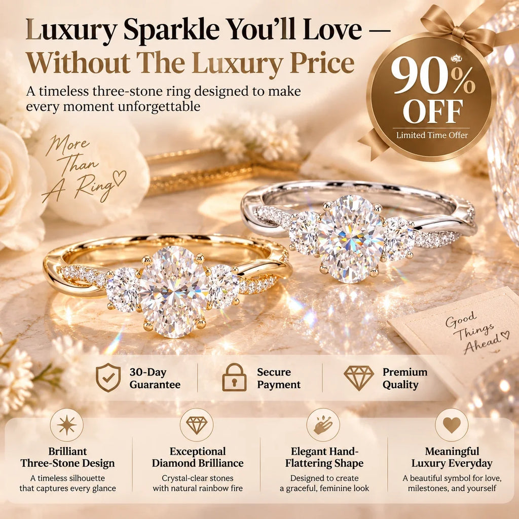 The Luxury Ring You've Always Dreamed Of — Without The Luxury Price-Last Day Sale-90% OFF🔥