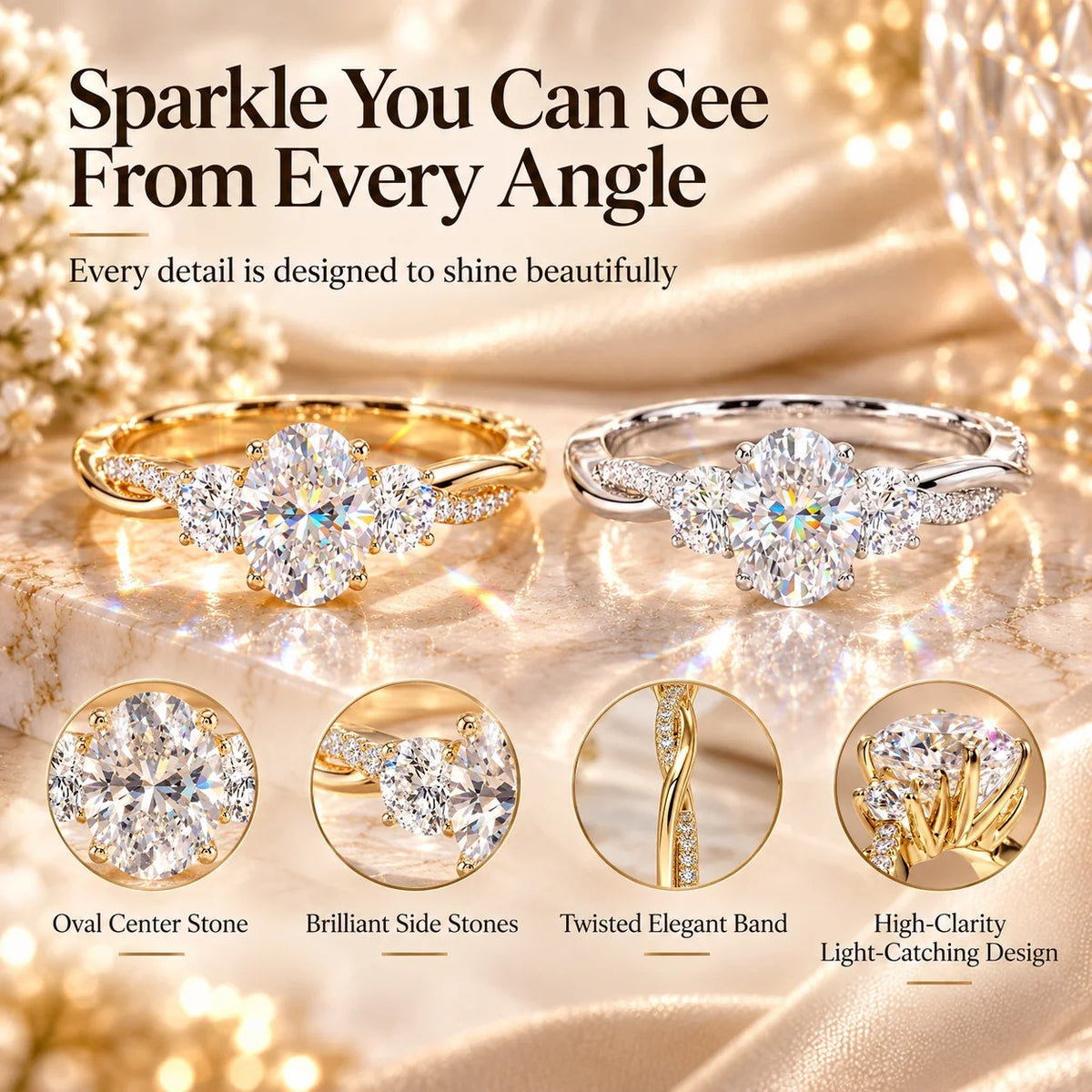 The Luxury Ring You've Always Dreamed Of — Without The Luxury Price-Last Day Sale-90% OFF🔥