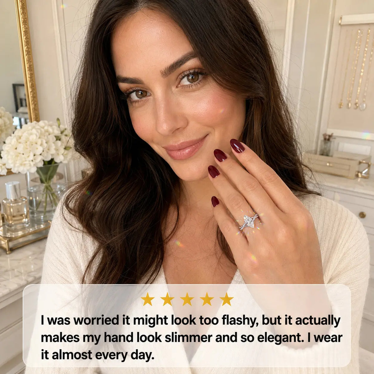 Experience breathtaking brilliance, a flattering silhouette, and timeless luxury — crafted for love, milestones, and everyday elegance.-Last Day Sale-90% OFF🔥