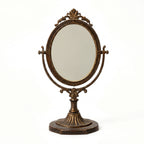 Classical Bronze Tabletop Swivel Mirror