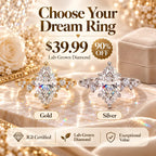 A Timeless Marquise Diamond Ring Designed To Make Every Woman Feel Elegant, Loved & Unforgettable-Last Day Sale-90% OFF🔥