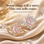 The Radiant Pink Oval Statement Ring – A Timeless Luxury-Inspired Design That Makes Every Moment Feel Special - Last Day Sale-90% OFF🔥