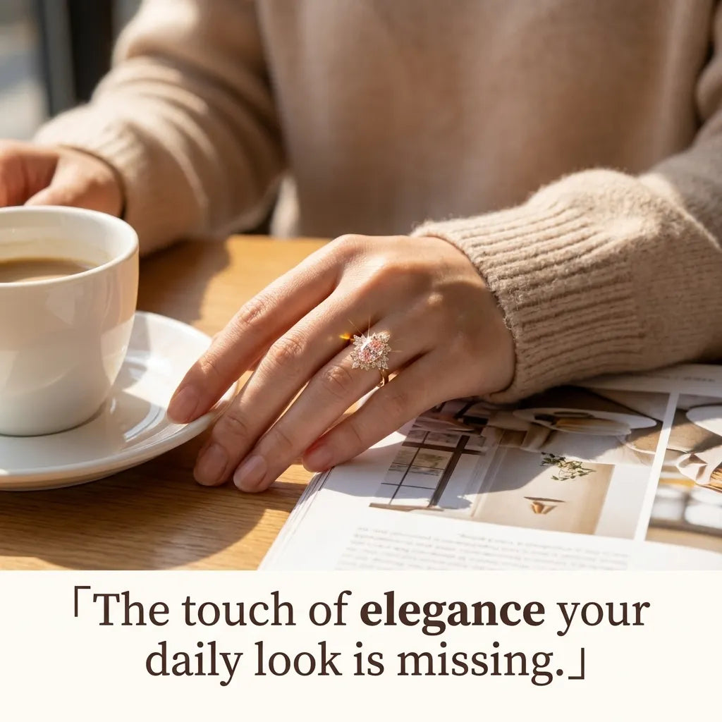The Radiant Pink Oval Statement Ring – A Timeless Luxury-Inspired Design That Makes Every Moment Feel Special - Last Day Sale-90% OFF🔥
