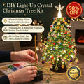 DIY Beaded Crystal Christmas Tree Kit | Sparkling Tabletop Holiday Decor & Stress-Relief Crafting Gift for Women & Home