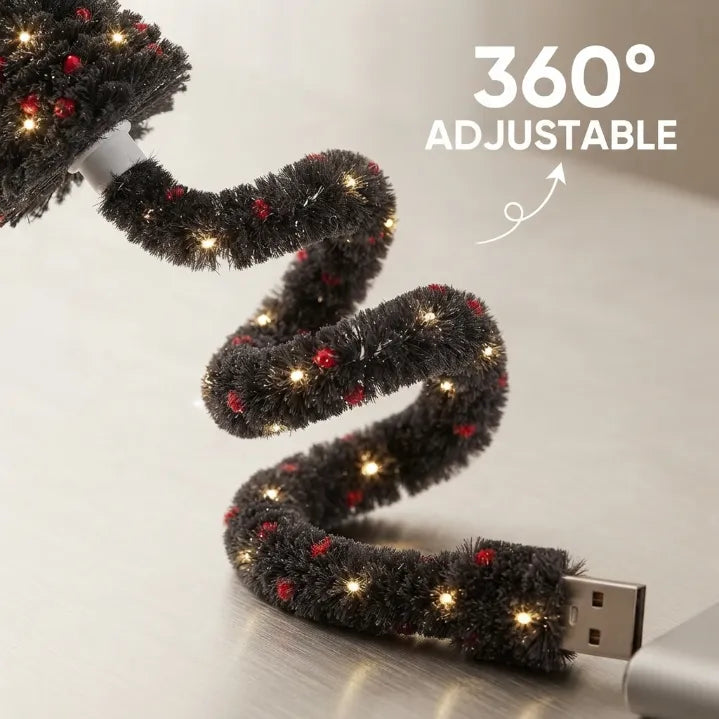 Viral Rotating Christmas Snowflake & Aurora LED Night Light Projector