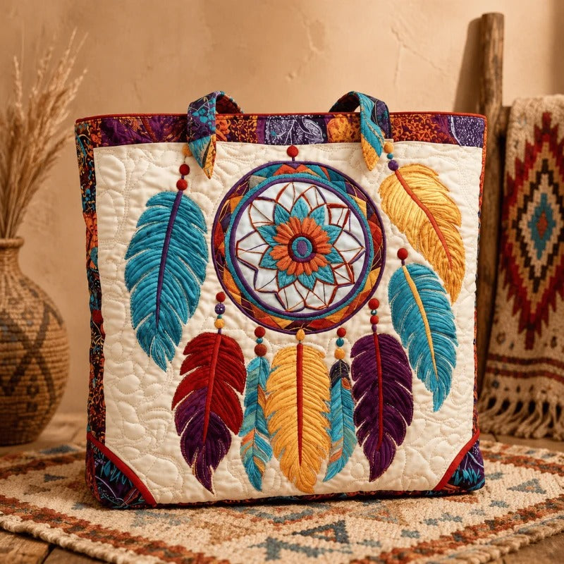 ✨Last Day 90% OFF✨ Handmade Native American Quilted Tote Bag
